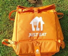 just eat delivery bag
