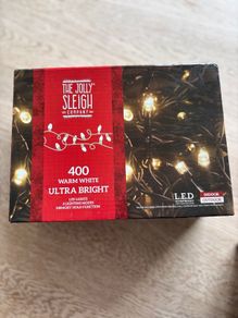 Warm White Christmas lights