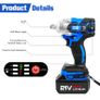 BRAND NEW Electric Impact Wrench 21V Brushless Wrench Socket 4000mAh Li-ion Battery Hand Drill Installation Power Tools By PROSTORMER Image 5