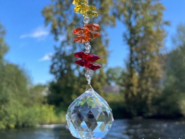 Suncatchers, Crystal, Gemstone, Birthstone, Guardian Angel Sun Catchers