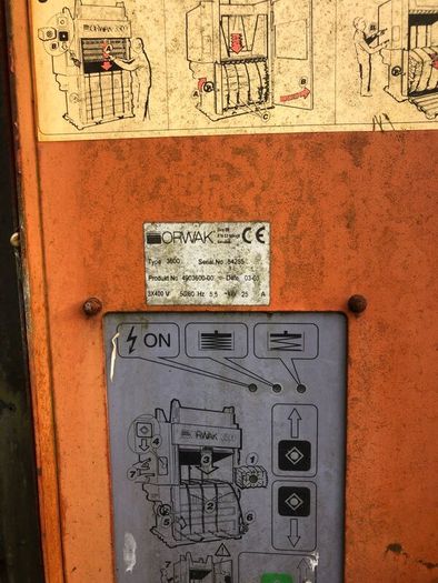 industrial rubbish compactor