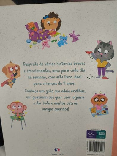 Book in portuguese Brazil for 4 years old  Livro em Portugues Brasil