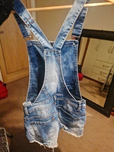 beautiful new shorts dungarees