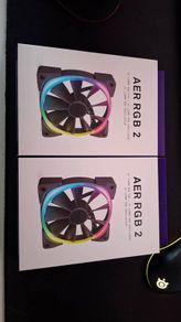 Nzxt Aer Rgb 2 120mm Fans X2