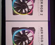 Nzxt Aer Rgb 2 120mm Fans X2
