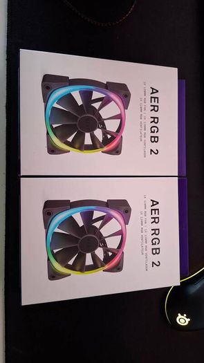 Nzxt Aer Rgb 2 120mm Fans X2