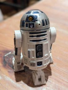 Star Wars R2-D2 w/ Light & Sound 2.5" Figure HASBRO 2004
