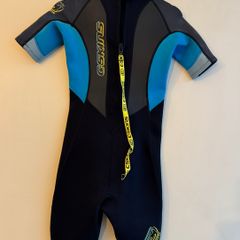 Adult and Child Shortie Wetsuits