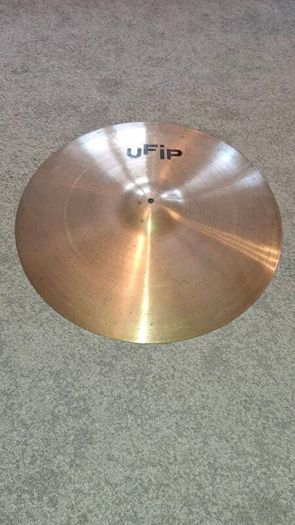 Vintage UFIP 22 inch Ping Heavy Ride, 3,425g, Pistoia, Italy