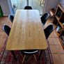 Dining table and 6 Nordic Style Chairs Image 2