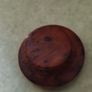 Vintage Burl Wood Round Lidded Container Image 5