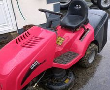 Castle garden rideon mower