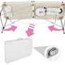 Mobile Aluminium Massage Table 2 Zones Height-Adjustable Including High-Quality Aluminium Headrest and Bag Various Colours. Image 5