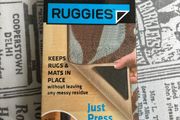 JML Ruggies: Anti-Slip Rug Grippers - Press &amp; Stick on (8 Pack) Re-Usable