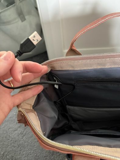 Nappy changing bag