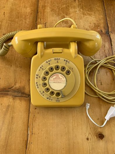GPO vintage fully working 1966 telephone bell on/off