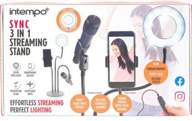 Intempo 3 in 1 Streaming Stand