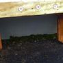 Rustic Chunky floating shelf / display Image 5
