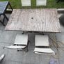 garden table and chairs Image 3