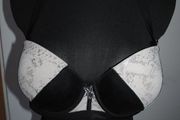 Playboy swim padded underwired bra size UK14/16 EU42 cup D/DD Postage included