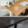 Electric Height Adjustable Standing Desk Sit Stand Desk Adjustable Desk Stand Up Desk with Memory Smart Pannel EF1 SERIES 100x60cm, WHITE Frame+MAPLE Desktop (FREE POSTAGE) Image 6