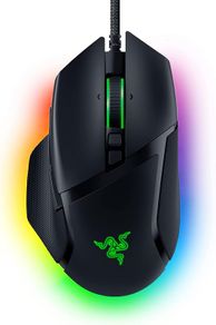 Razer Basilisk V3 - Wired Customisable Gaming Mouse (10+1 Programmable Buttons, HyperScroll Tilt Wheel, 11 Chroma RGB Lighting Zones, Optical Mouse Switches, Focus+ 26K DPI Optical Sensor) Black
