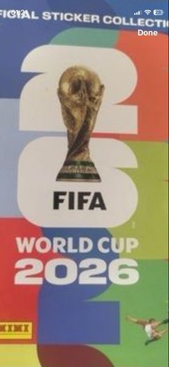 World Cup 2026 stickers Panini