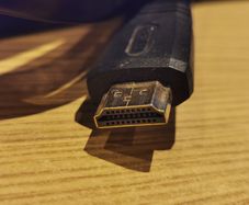 Flat HDMI 2m 6ft Cable Interference free shielded ribbon