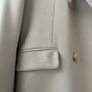 Sandro Paris Beige Wool Coat Size 36 Image 3