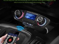 main image for ad Hands free Car Wireless Bluetooth Kit FM Transmitter MP3 Player USB Charger AUX