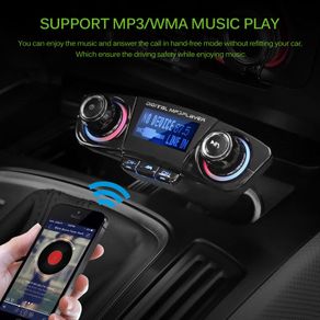 Hands free Car Wireless Bluetooth Kit FM Transmitter MP3 Player USB Charger AUX