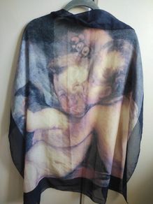 Vintage angels scarf