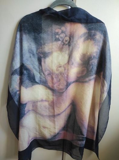 Vintage angels scarf