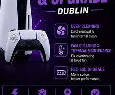 PS5 Cleaning and Overheating Fix in Dublin
