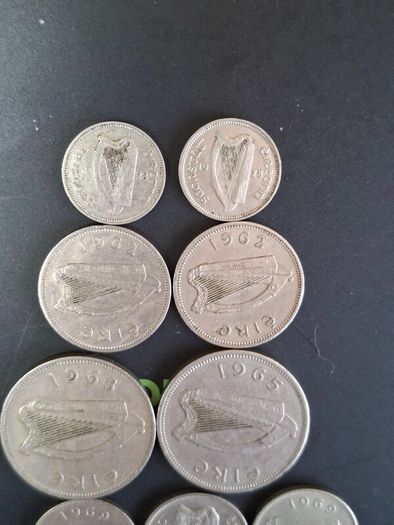 Irish florins + and 1rish selection