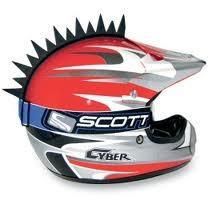 Helmet Blade Jagged Blade