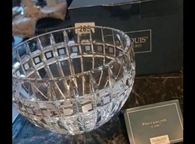 Waterford crystal Marquise Quadrata bowl New in box