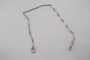 a lovely antique gold plated pocket watch fob chain