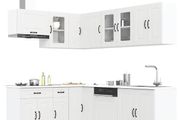 11 Piece Kitchen Cabinet Set White