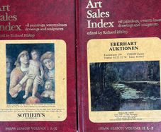 2 x 1985-86 Art Sales Index Books | Edited by Richard Hislop | Reference Set