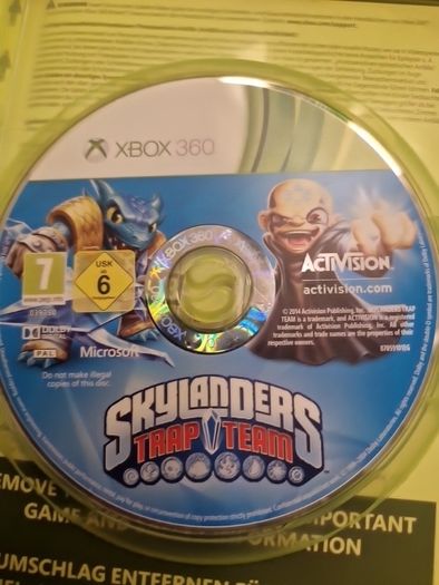Skylanders Trap Team Xbox360 Games Original