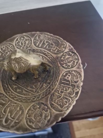 brass dish