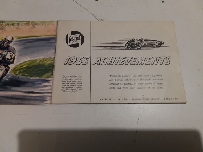 1955 Motor Sport Achievements Booklet.