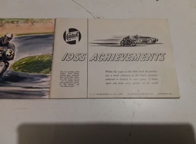 1955 Motor Sport Achievements Booklet.