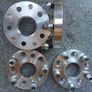 AUDI VW 5x112 - -> BMW 5x120 Alloy Wheel Adapters / Spacers. 20mm Each Side. R19 BMW Fat Five Tiger Claw Alloy Wheels. Image 4