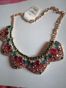 coloured necklace New