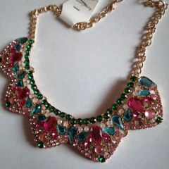 coloured necklace New
