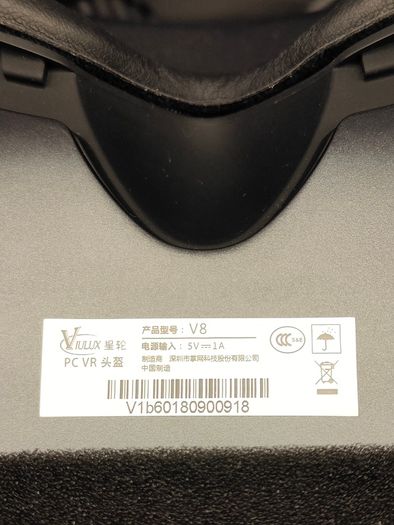 VIULUX V8 PC Powered Virtual Reality Headset with Resolution Switch Button for 3D Gaming and 3D Cinema and 9D VR Theme Park (New)