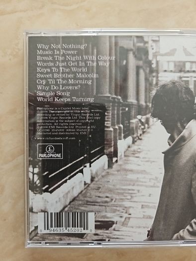 Richard Ashcroft CD - Keys To The World