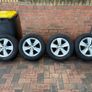 Alloys VW Skoda Etc Geniune 5x112 New Tyres Image 3